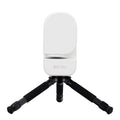 A white and black S50 Pro handheld telescope with black tripod