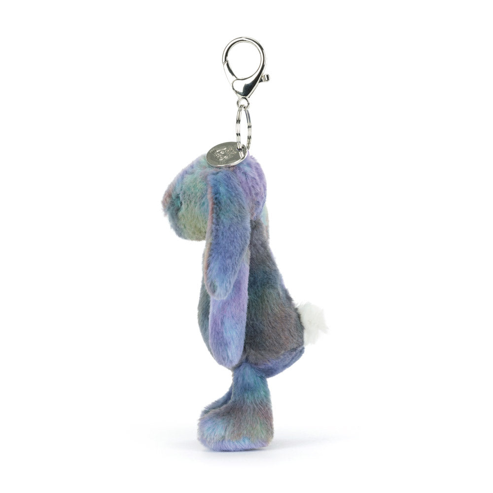  SPACE zodhihop luxe bunny チャーム Jellycat Zodihop Luxe Bunny Bag Charm – Cosmic Plush Bag Accessory