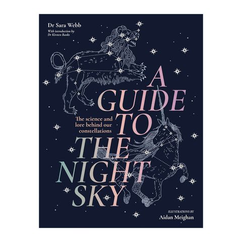 A Guide to the Night Sky book over