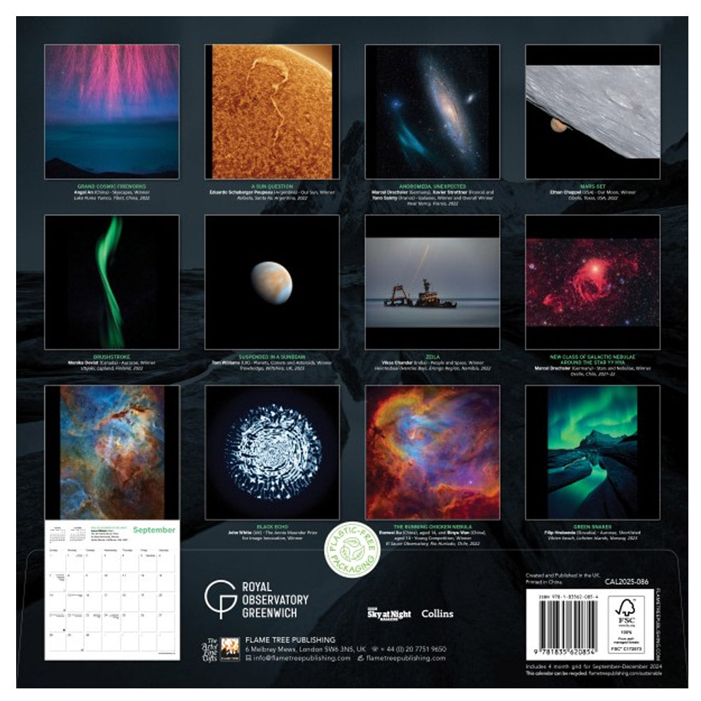 Astronomy Photographer of the Year Wall Calendar 2025 - 