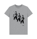Gray t-shirt with black astronauts graphic 
