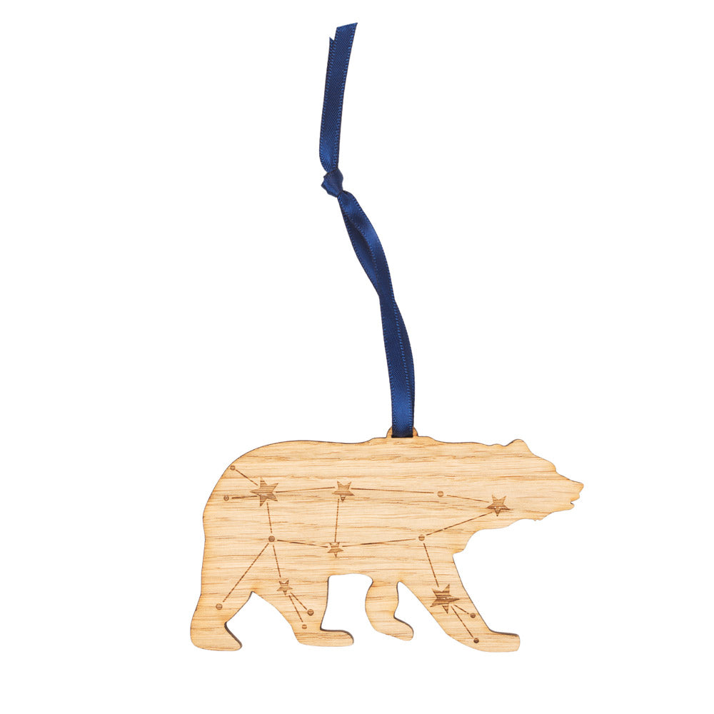 Bear (Ursa Major) Constellation Decoration Wood - 