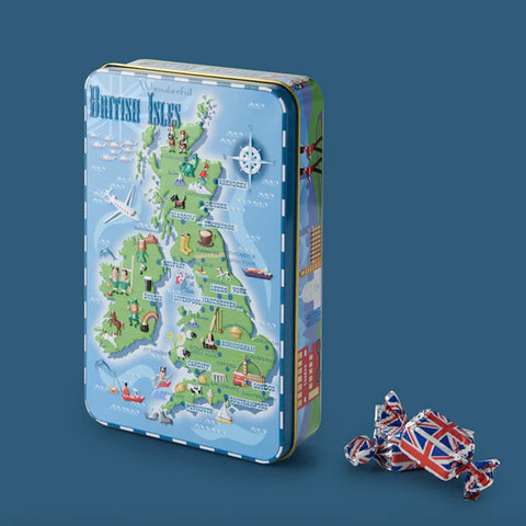 British Isles Fudge in Tin