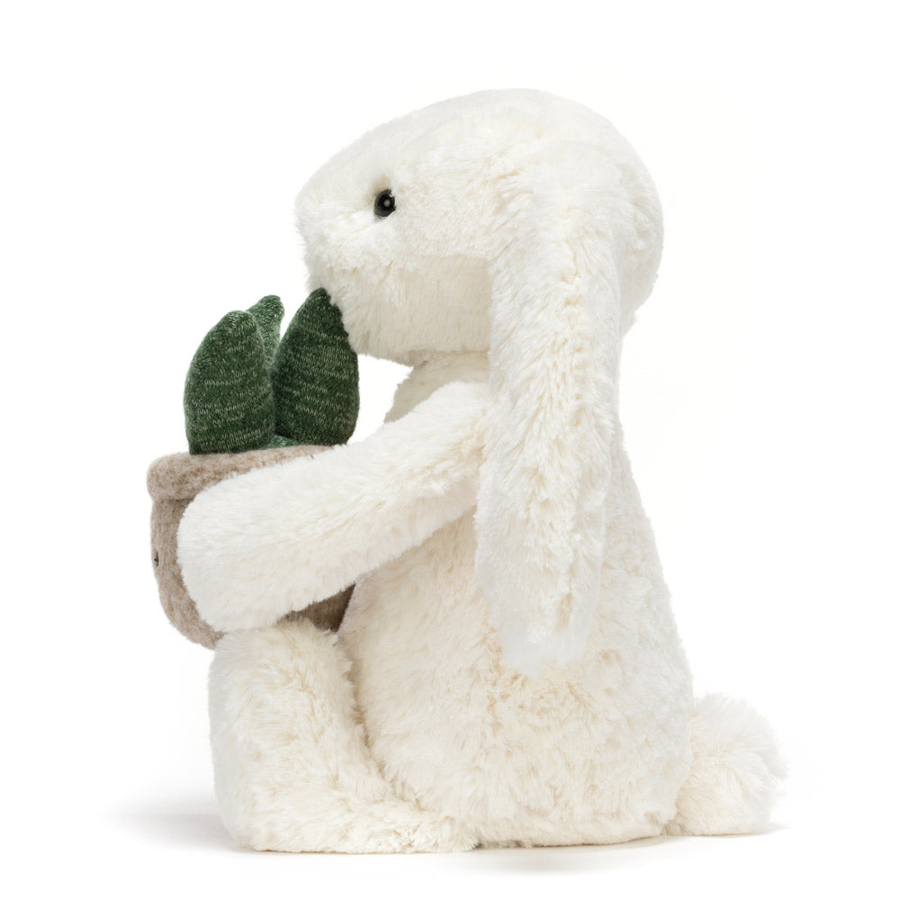 Jellycat Cream Bunny with Plant – Royal Museums Greenwich Shop