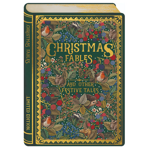 Christmas Fables Book Greeting Card