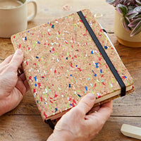 Multicoloured Cork A5 Notebook