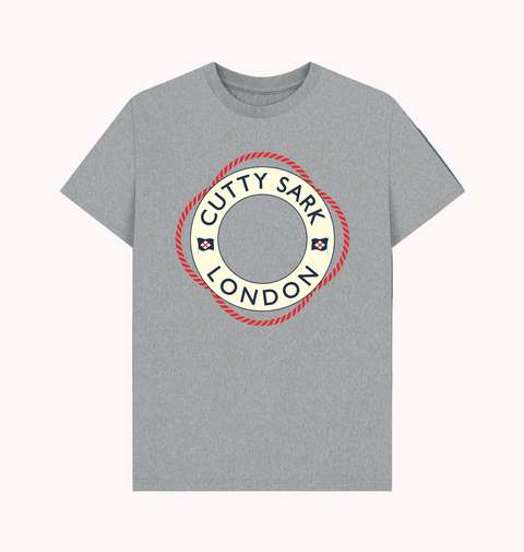 Athletic Grey Printed T-shirt Front