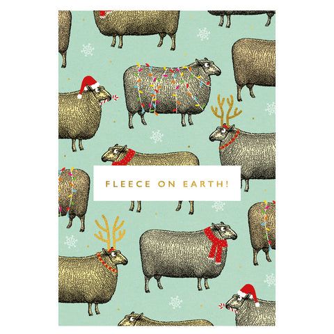 Fleece on Earth Christmas Card