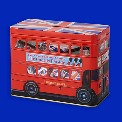 Union Jack Bus Tin with Fudge