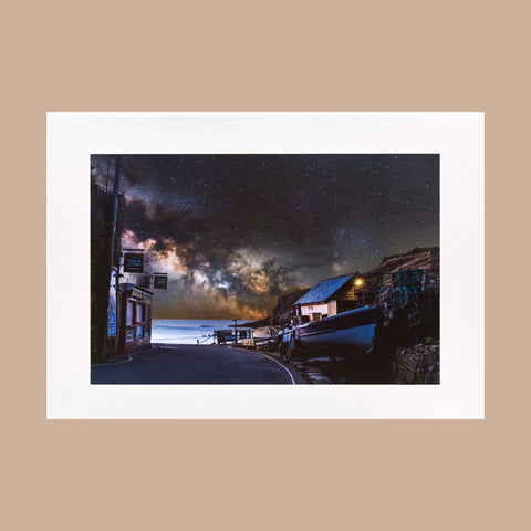 ZWO Astronomy Photographer of the Year 2025 'Galactic Catch: Salt and Vinegar With Your Comos?' A3 Print on cream background