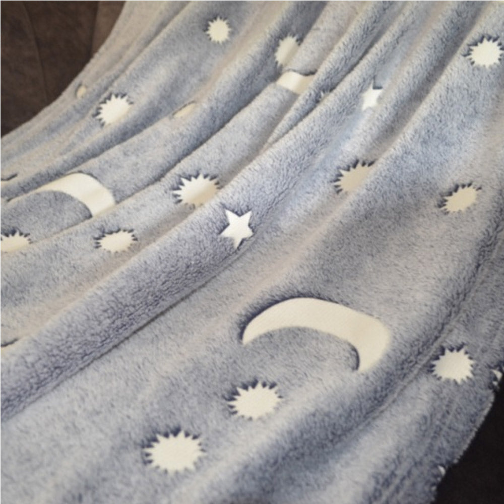 Galaxy Glow in the Dark Throw - 