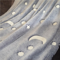 Galaxy Glow in the Dark Throw