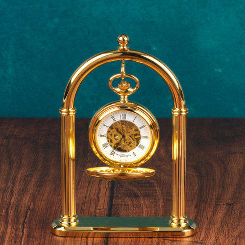 Gold Pocket Watch Stand Pocket Watches RMG Shop – Royal