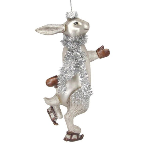 Skating Hare Decoration