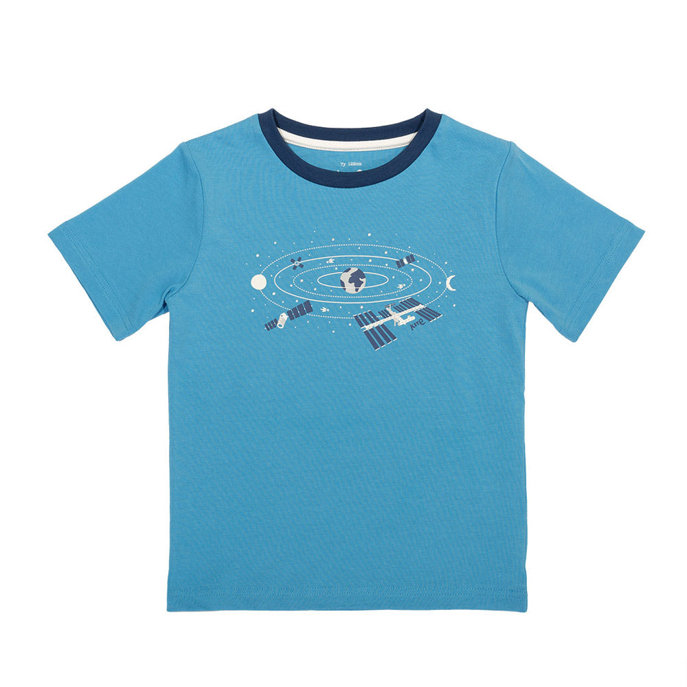 100% Organic Cotton International Space Station T-Shirt - 
