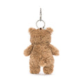 Brown teddy bear keyring