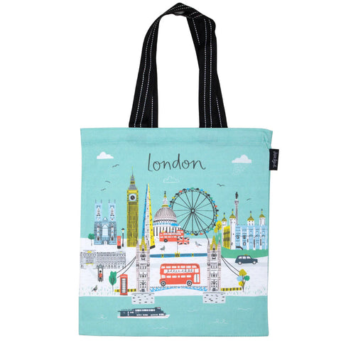 Jessica Hogarth London Map Tote Bag Skyline