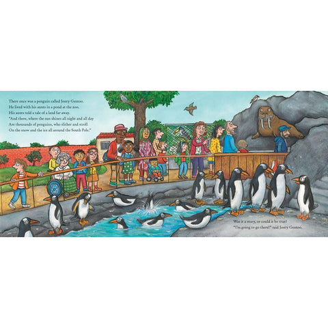 A page from Jonty Gentoo, The Adventures of a Penguin.