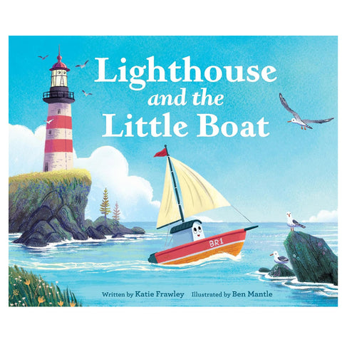 Lighthouse and the Little Boat by Kate Frawley book cover