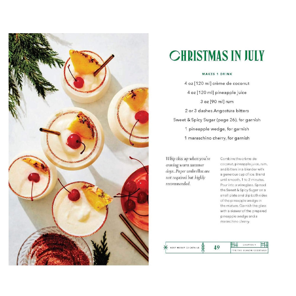 Very Merry Cocktails Book - 