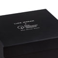 Black box with 'Luke Jerram' and 'Royal Observatory Greenwich' branding 