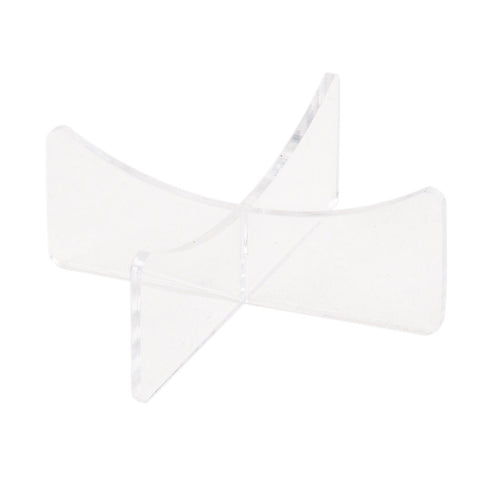 clear plastic display stand