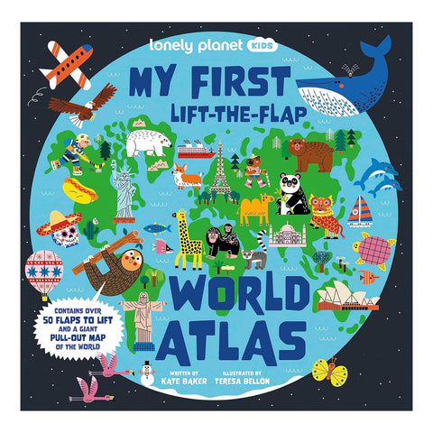 Lonely Planet Kids My First Lift-the-Flap World Atlas