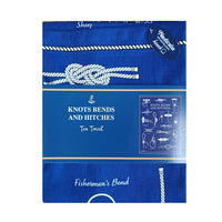 Nautical Knots Bends and Hitches Tea Towel