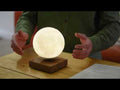 product video for a floating Moon lamp 