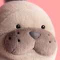 Close-up of a plush toy