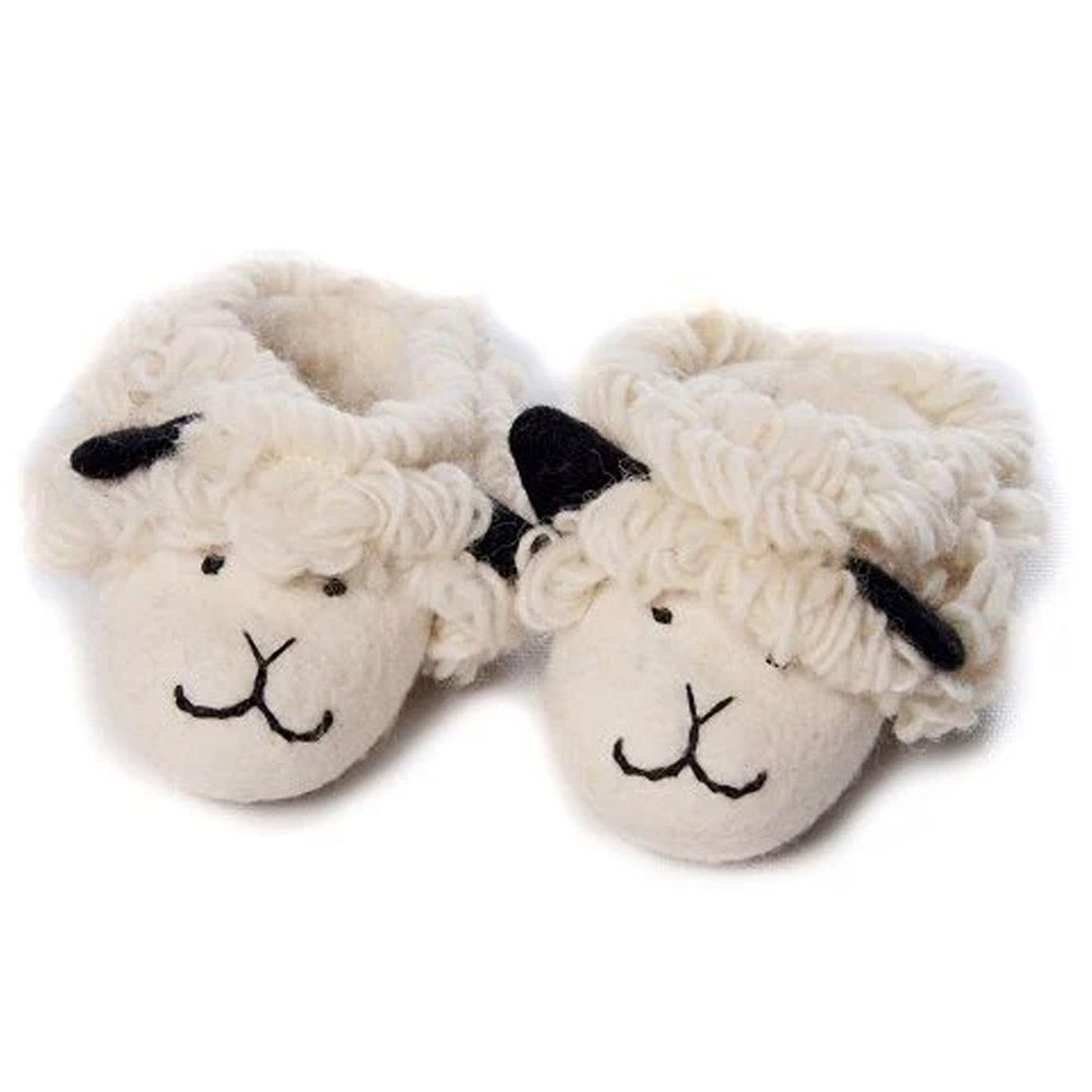 Baby Sheep Booties - 