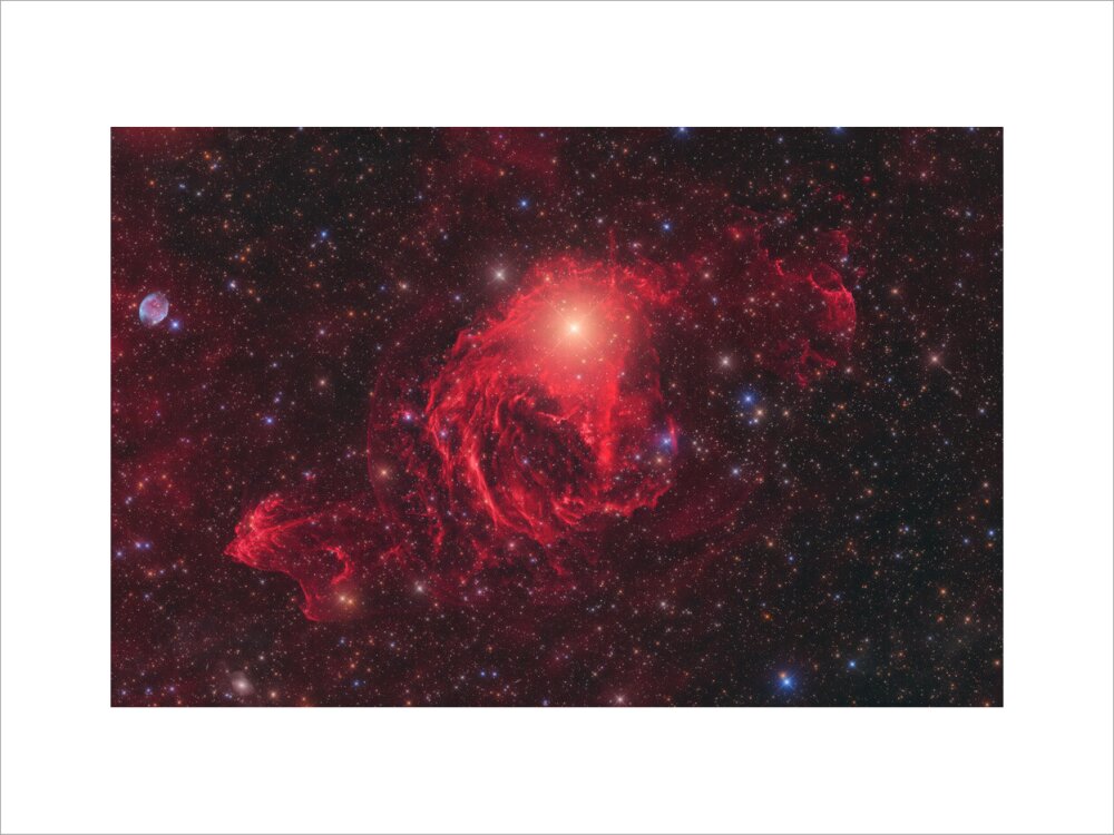 New Class of Galactic Nebulae Around the Star YY Hya (Custom Print)