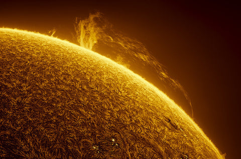 Gigantic Solar Prominence in Motion (2024 Custom Print)