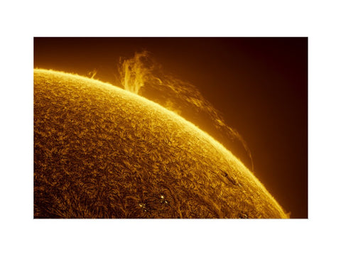 Gigantic Solar Prominence in Motion (2024 Custom Print)