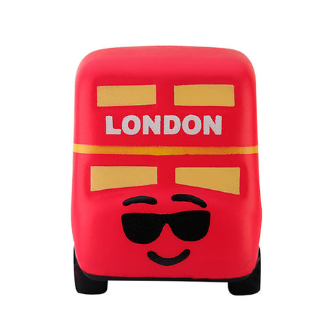 red London bus stress toy