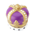 purple and gold crown stress toy