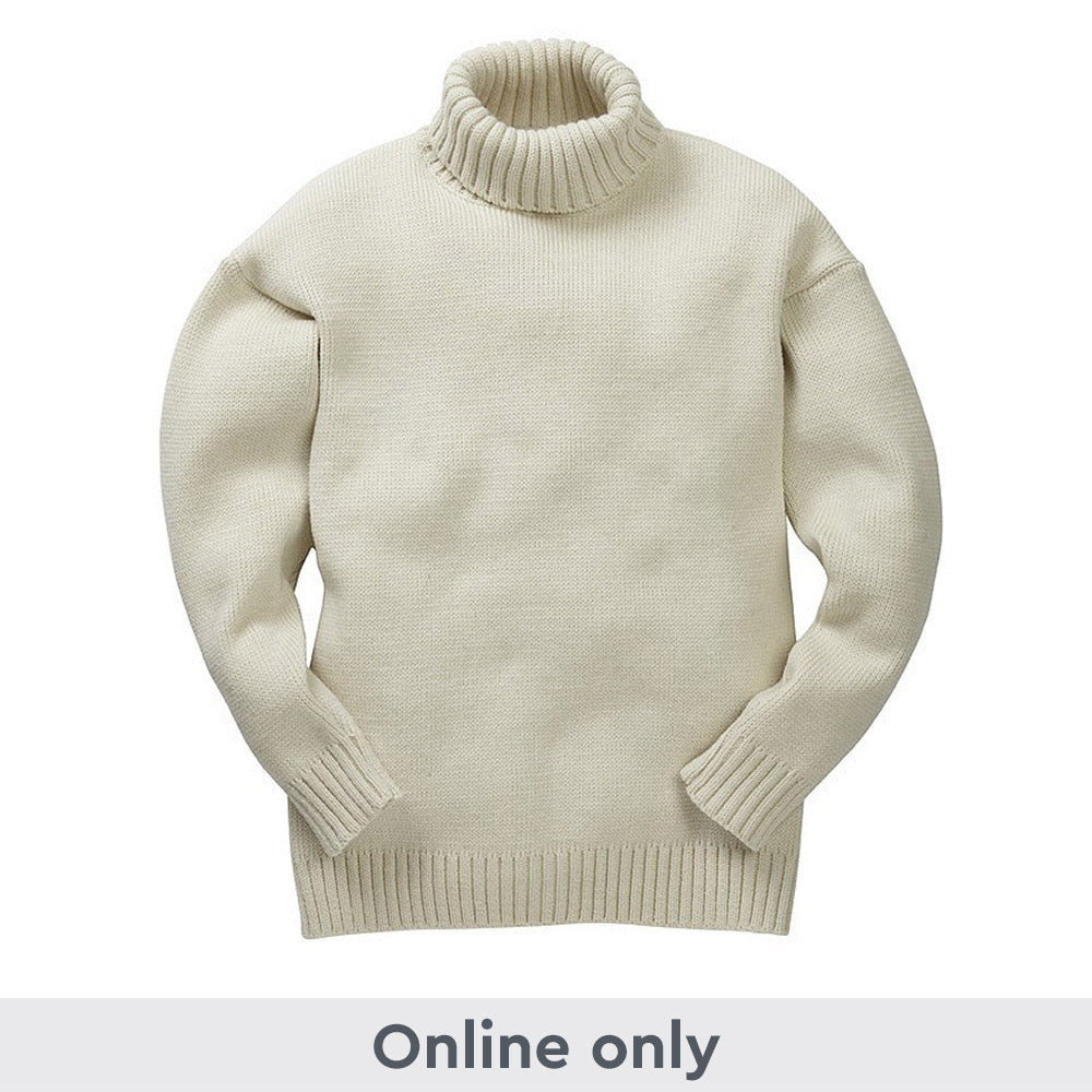 Royal navy shop turtleneck sweater