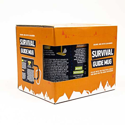 Survival Guide Mug with Carabiner