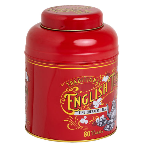 Traditional English Tea in Red Tea Cady