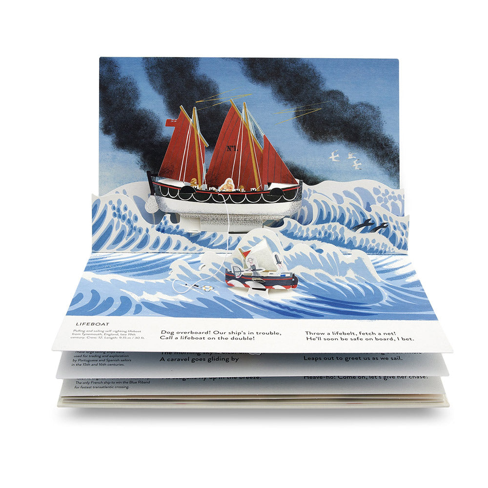 A Sea Voyage: A Pop-Up Story About All Sorts of Boats by Gérard Lo Monaco - 