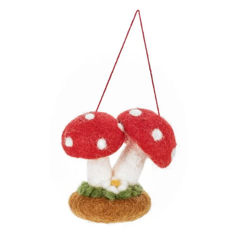 Felt Toadstool Decoration