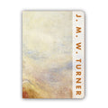 Notebook with a artistic cover design and 'J. M. W. Turner' branding.