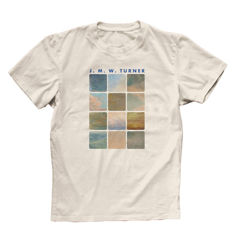Beige t-shirt with J. M. W. Turner art print on 