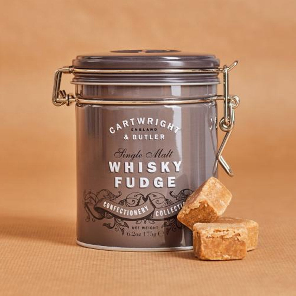 Cartwright & Butler Whisky Fudge in a Tin - 
