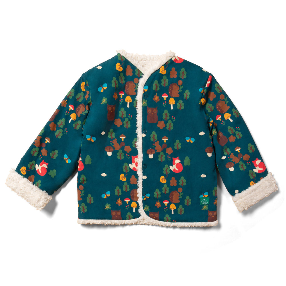 Children's Enchanted Forest Reversible Cosy Jacket - 