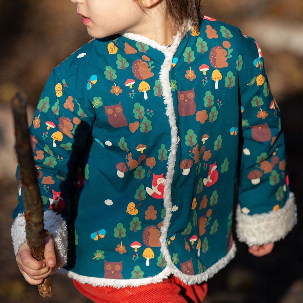 Children's Enchanted Forest Reversible Cosy Jacket - 