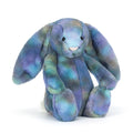 multicolour plush bunny toy