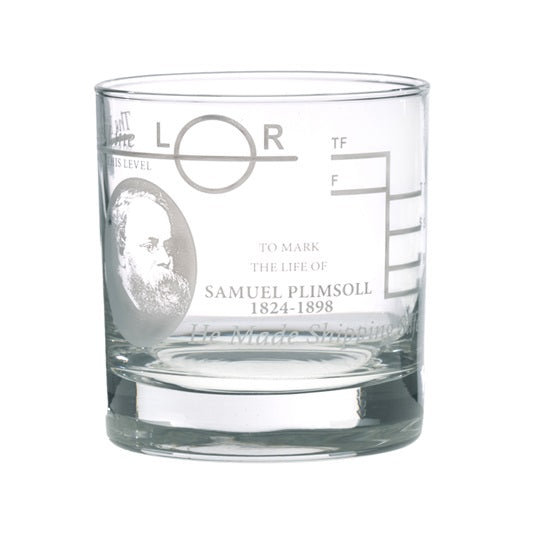 Plimsoll Line Whisky Glass - 