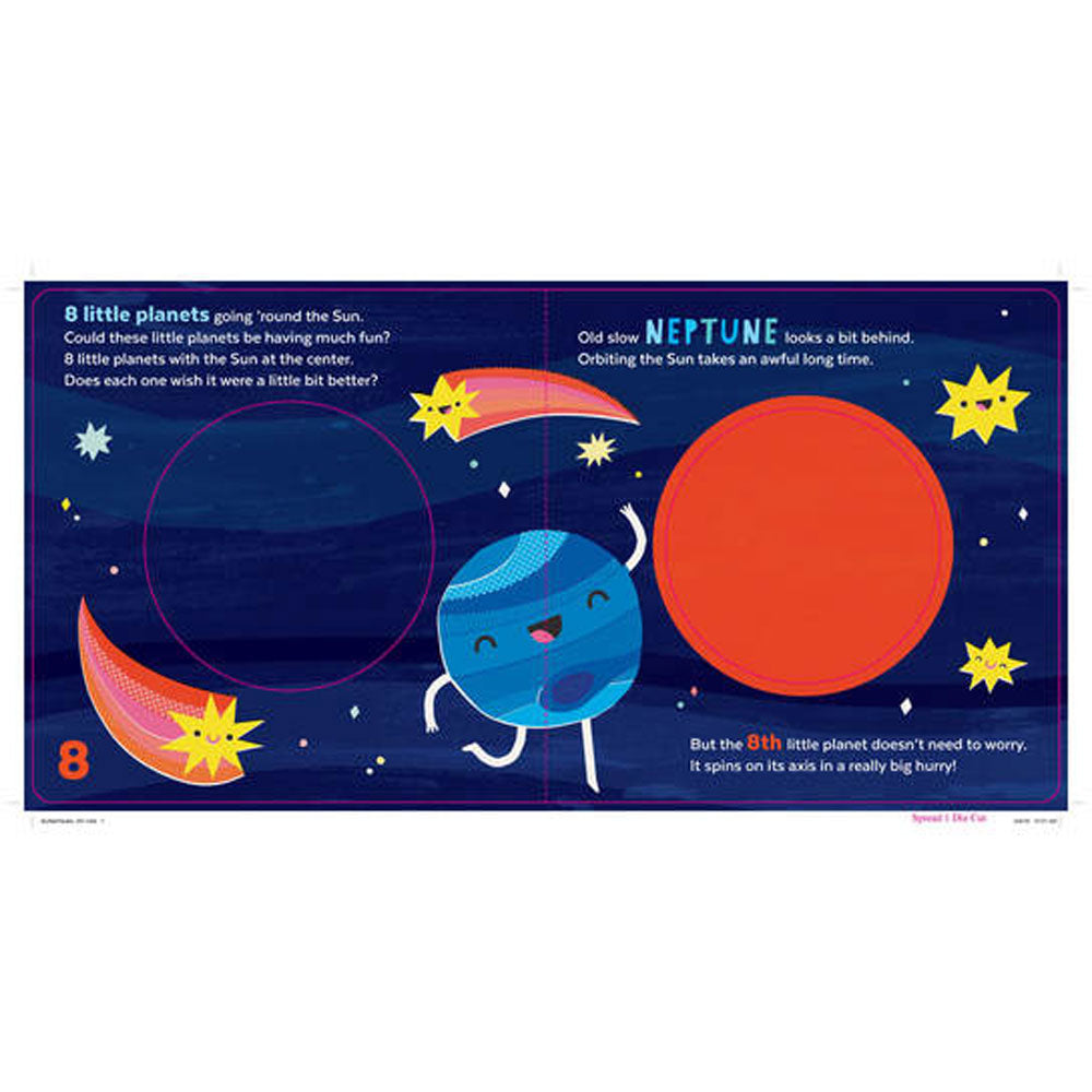 8 Little Planets Board Book - 