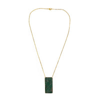 Cutty Sark Brass Vertical Necklace Gold Plated